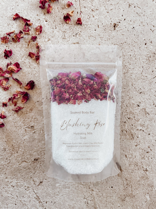 Blushing Rose Milk Soaks